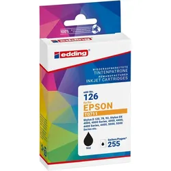 edding EDD-126 schwarz Druckerpatrone kompatibel zu EPSON T0711/T0891