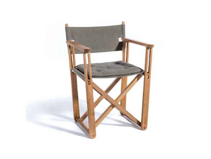 Skargaarden Kryss Dining Sessel Schiefer dunkelgrau, Teak