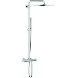 Grohe, Duschsystem, Duschsystem RAINSHOWER SYSTEM 400 mit Thermostatbatterie chrom