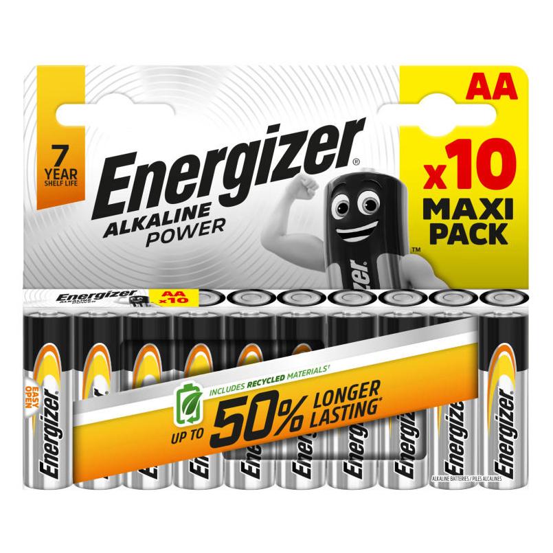Energizer Alkaline Power Mignon (AA) Blister 10 Stück (10 Stk., AA) (54163807)