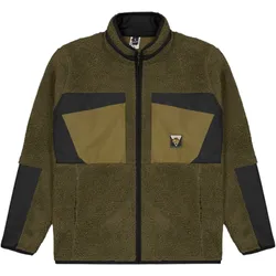 PICTURE PMBTON ZIP FLEECE Zip Fleece 2026 tobacco black - L