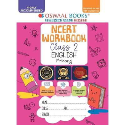 Oswaal NCERT Workbook Class 2 English Mridang (For Latest Exam), Taschenbuch von Oswaal Editorial Board, Oswaal Books And Learning Pvt Ltd,