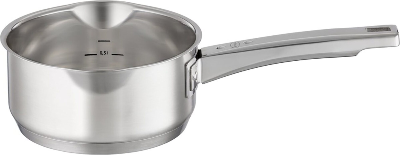 Rösle Expertiso Stalen pannetje met lange steel, diameter 16 cm