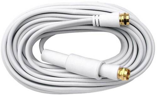 Antennen, SAT Anschlusskabel [1x F-Stecker - 1x F-Stecker] 10m 75 dB vergoldete
