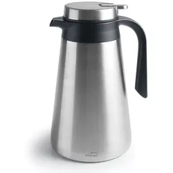 LACOR Thermoskanne Edelstahl 18/10 2,2L Deckel mit Druckknopf 62523