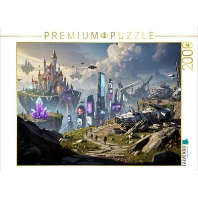 CALVENDO Puzzle Dein Tor ins Unbekannte. | 2000 Teile Lege-Größe 90x67cm Foto-Puzzle für glückliche Stunden