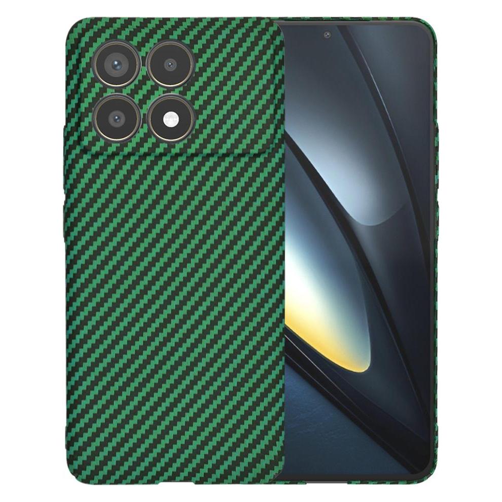 Techsuit - Carbonite FiberShell - Xiaomi Poco F6 Pro - Green (Xiaomi Poco F6 Pro) (56357481)