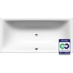 KALDEWEI Badewanne SILENIO 678, 190x90x43,5 cm, 267800010001, Farbe: Weiß