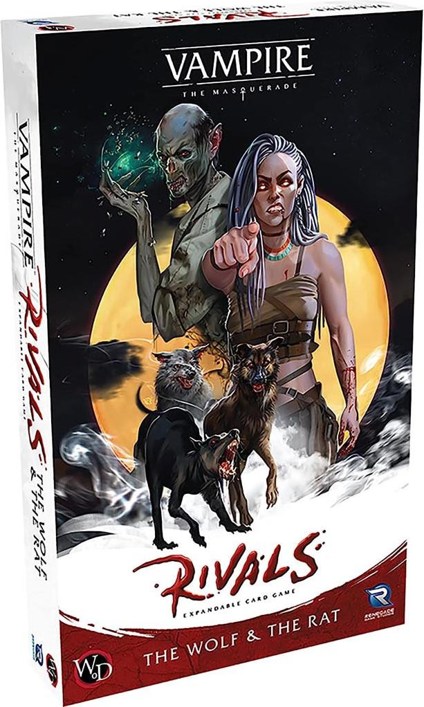 Asmodee Vampire: The Masquerade Rivals: The Wolf & The Rat uitbreiding bordspel