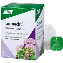 Gutnacht Kräutertee Nr.33 Salus Filterbe 15 St