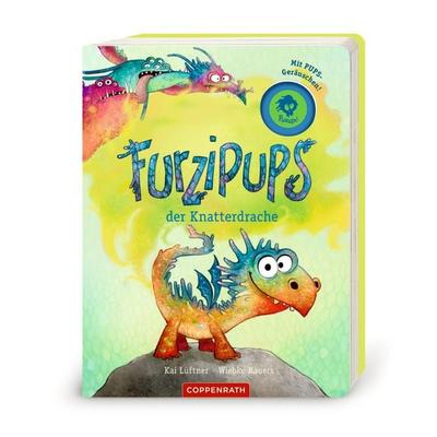 Furzipups, der Knatterdrache (Pappbilderbuch), Gebundene Ausgabe von Kai Lüftner, Coppenrath, 978-3-649-64001-1