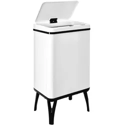 WellHome - Intelligenter Mülleimer 40L in Weiß 35,5x26x71,5 cm – automatische/manuelle Öffnung
