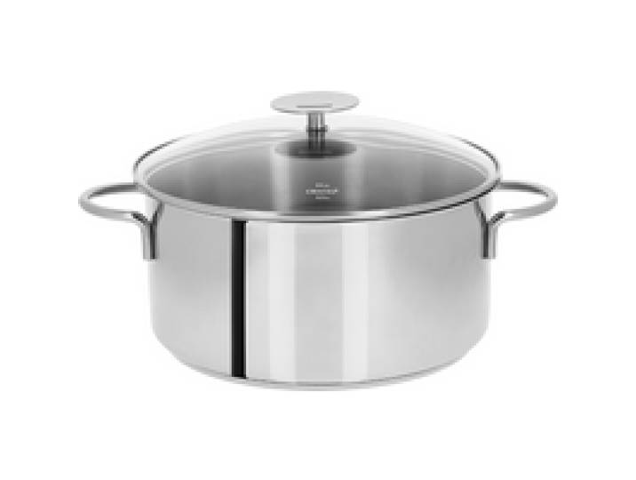 Faitout inox Mutine fixe avec couvercle