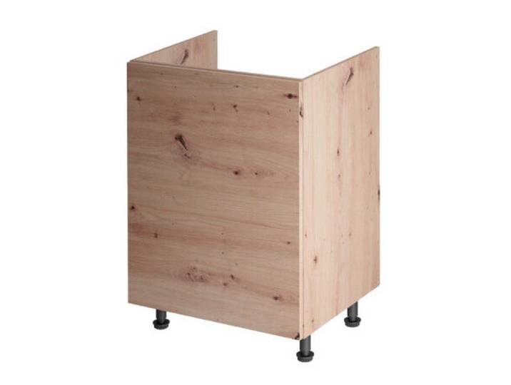 Xlmoebel Unterschrank XLMOEBEL Spülenunterschrank in Beige mit praktischem Türmechanismus (1-St., Spülenunterschrank, 60 x 47 x 82 cm) Made in Europa