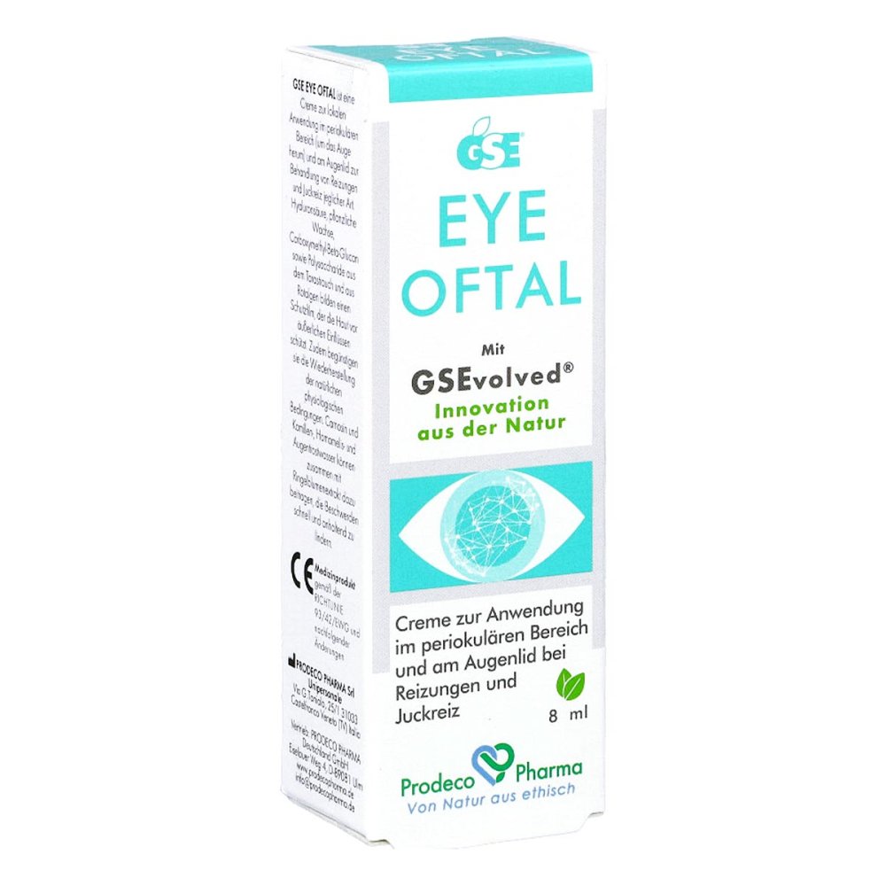 Prodeco Pharma Deutschland GmbH GSE Eye Oftal Lidrandcreme 17828855