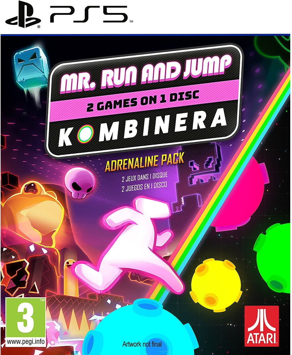 Atari Mr. Run and Jump + Kombinera Adrenaline Pack for PlayStation 5 (Disc)
