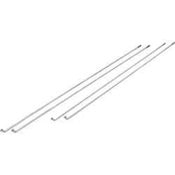 SPEICHE DD 2/1,8/2 SILB,298MM,100ST