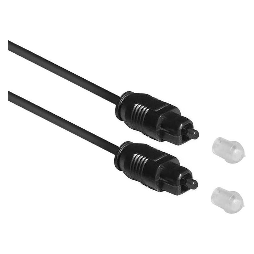 ACT 1.2 meters SPDIF TOSlink audio connection cable male - male, Zip Bag (1.20 m, Toslink Kabel) (AC3690)