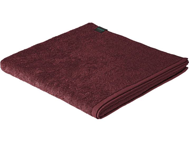Duschtuch Mimo earth 70 x 140 cm , braun (bordeaux), B:70cm L:140cm, Frottier, Baumwolle, Handtücher, Duschtuch