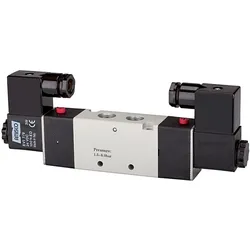 Riegler, Zubehör Druckluftwerkzeug, 5/2-Wegeventil elektropneumatisch 4V bistabil G 3/8 24 V DC
