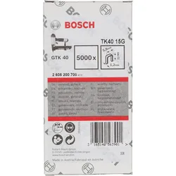 Bosch Schmalrückenklammer, 5,8 mm, 1,2 mm, verzinkt, 5000er-Pack - 2608200700