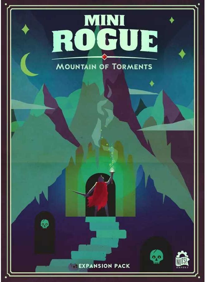 Mini Rogue: The Mountains of Torment Expansion for Solo and Cooperative Adventures by Nuts! Publishing