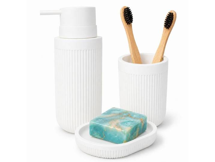 Relaxdays Bad Accessoires 3-teilig