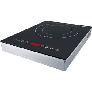 Steba Kochplatte HK 30, Infrarot-Einzelkochplatte, silber, 2000 Watt