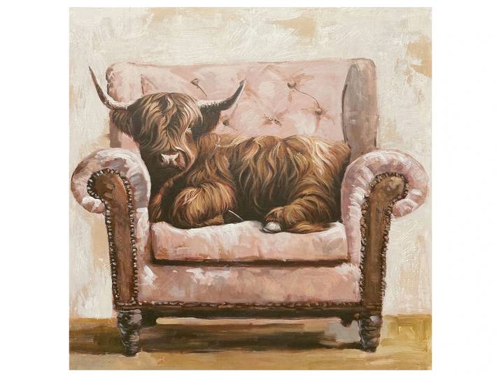 Gemälde Sofa Cattle image LAND