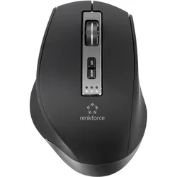Renkforce RF-WM-300 (Kabellos), Maus, Schwarz, Grau