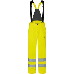 KÜBLER PROTECTIQ Wetterlatzhose ARC1 PSA 3 - Normalgröße warngelb L-82 - 3395 8430-34-L-82 - warngelb