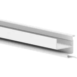 GGK 1456 Trennwand aus PVC TS 60 extra, für Kanäle FB/BR/BRA Höhe 60mm, DIN-Schiene TS60extra  - 2 Meter
