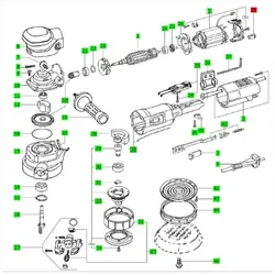Festool Abschaltkohle ( Paar ) für RO 150 E