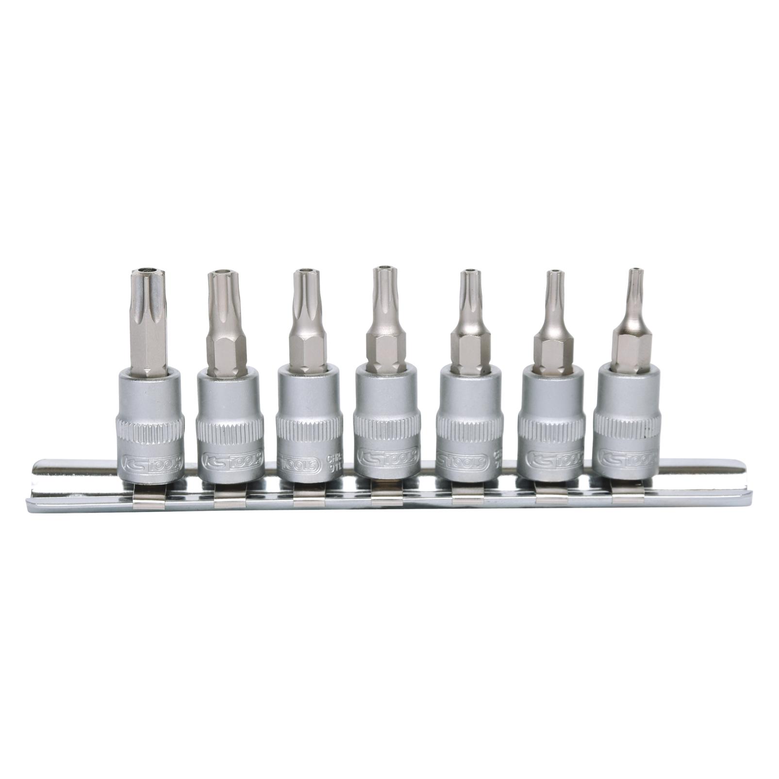 KS Tools 1/4" Bit-Stecknuss-Satz (911.1460)