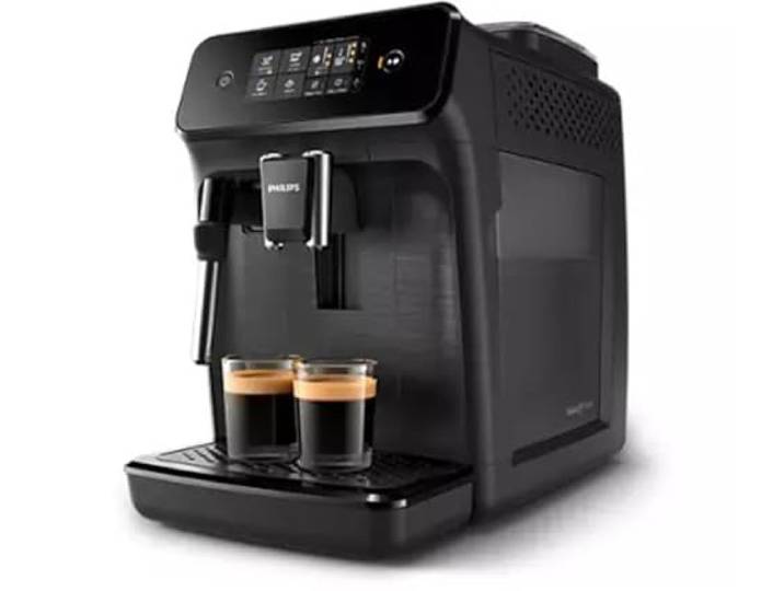 Philips EP1220/00 Serie 1200 Espresso-Kaffeeautomaten, mattes Schwarz, 1,8 l, Stahl