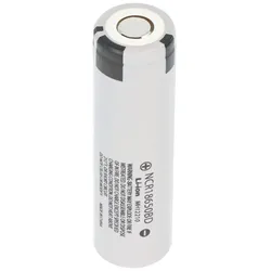 Panasonic NCR18650BD 3,6V 3180mAh Li-Ion-Akku ungeschützt, Abmessungen 64,9x18,1mm beachten
