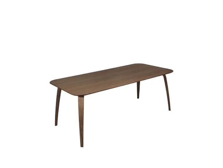GUBI Gubi rechteckiger Esstisch Walnut