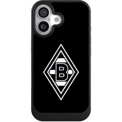 Nivocase Hülle für Apple iPhone 17 Handyhülle NIVOcore Case Schwarz Borussia Mönchengladbach Gladbach (Apple iPhone 17), Smartphone Hülle, Schwarz