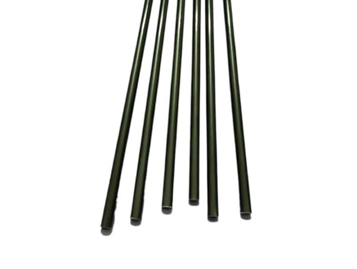 10 Stück schwarze Fiberglasstangen – 500 mm (20 Zoll) langlebige Stützstangen for Zelte, Drachen, DIY-Projekte und mehr(10x500mm)