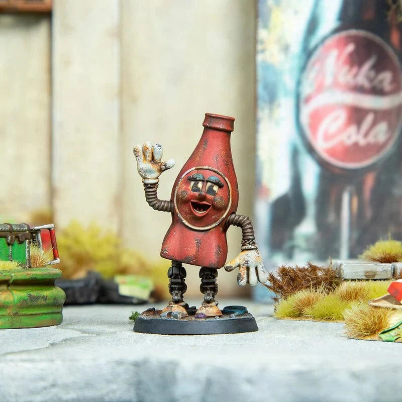 Fallout: Wasteland Warfare N.I.R.A. Promo Miniature by Modiphius Entertainment - 32mm Scale Resin Gaming Miniature, Ages 14+, for Adults