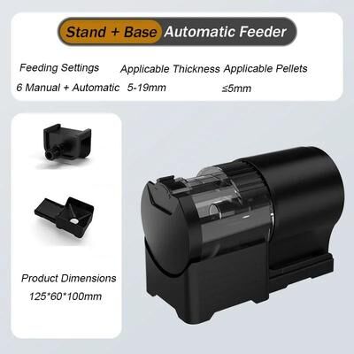 Inspire Select Automatic Fish Feeder With Timer 100 Ml Fish Tank Food Dispenser For Fish & Turtles with Base