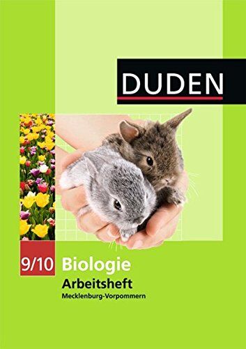 Duden Biologie - Sekundarstufe I - Mecklenburg-Vorpommern und Thüringen: 9./10. Schuljahr - Arbeitsheft - Mecklenburg-Vorpommern - Preis vom 09.10.2026 07:28:09 h