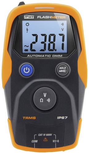 HT Instruments Flashmeter Hand-Multimeter digital Wasserdicht (IP67) CAT IV 600V Anzeige (Counts): 4000