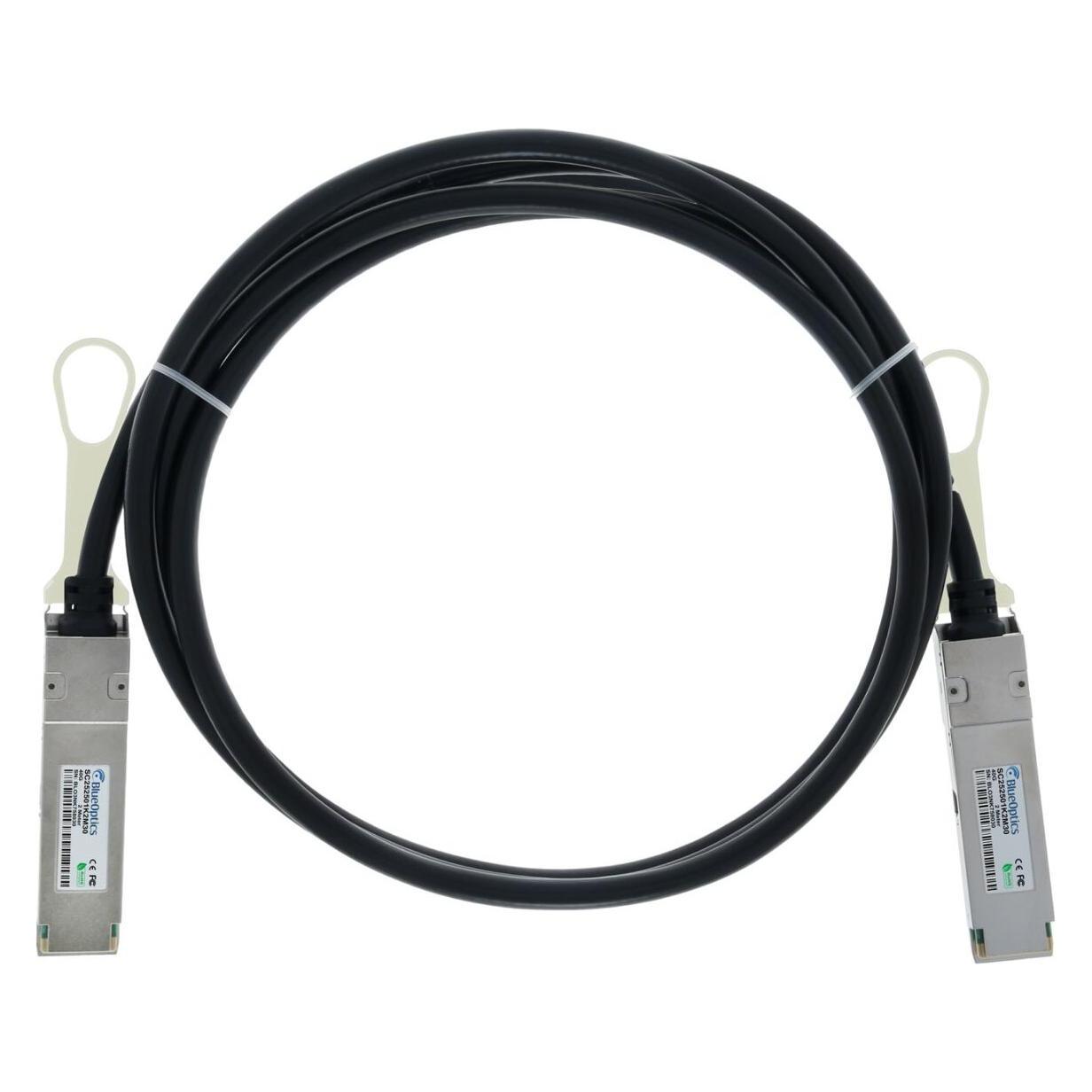 CBO Alcatel-Lucent QSFP-40G-C1M kompatibles BlueLAN DAC QSFP SC252501K1M30 (QSFP-40G-C1M-BL)