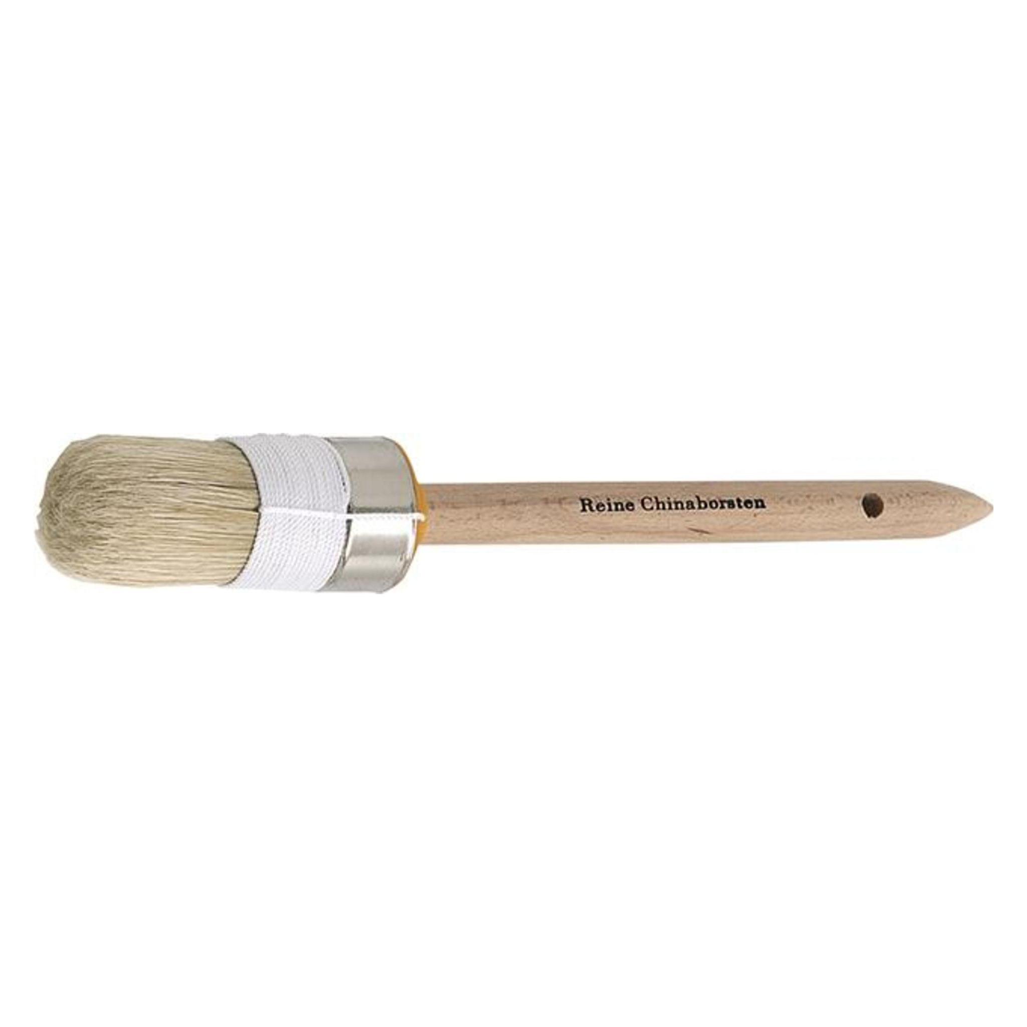 HP Autozubehör Ringpinsel Grösse 2 Borstenlänge 70 mm 20 mm helle Chinaborste roher Holzstiel (70 mm) (52102)