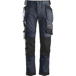 Handwerkerhose "6241" AllroundWork - 156 (56 lang) - marine/schwarz