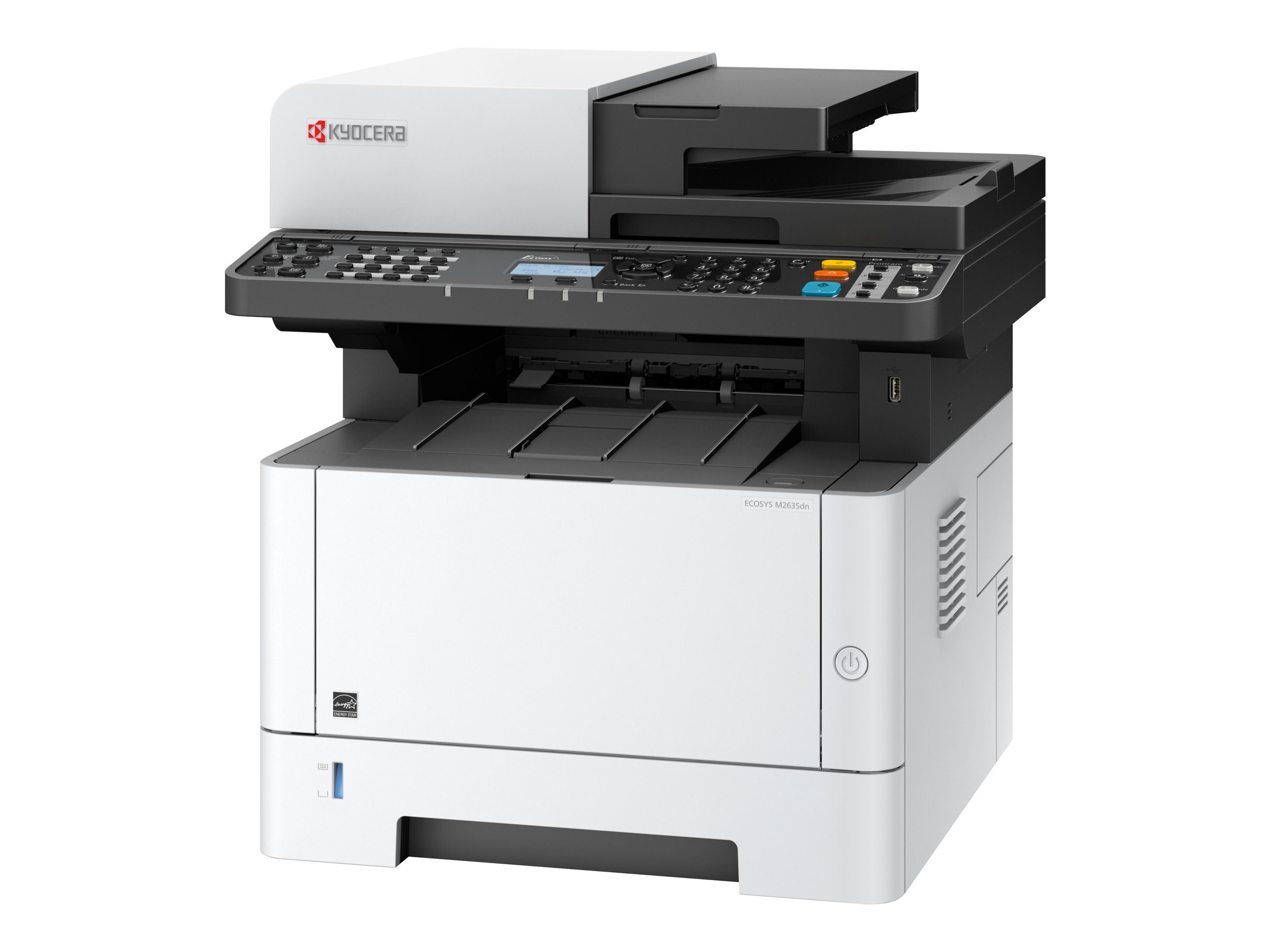Kyocera ECOSYS M2635dn S/W-Laserdrucker Scanner Kopierer Fax LAN