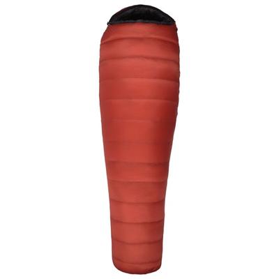Western Mountaineering - FlyLite - Daunenschlafsack Gr 200 cm Zip: Left Orange/Grau