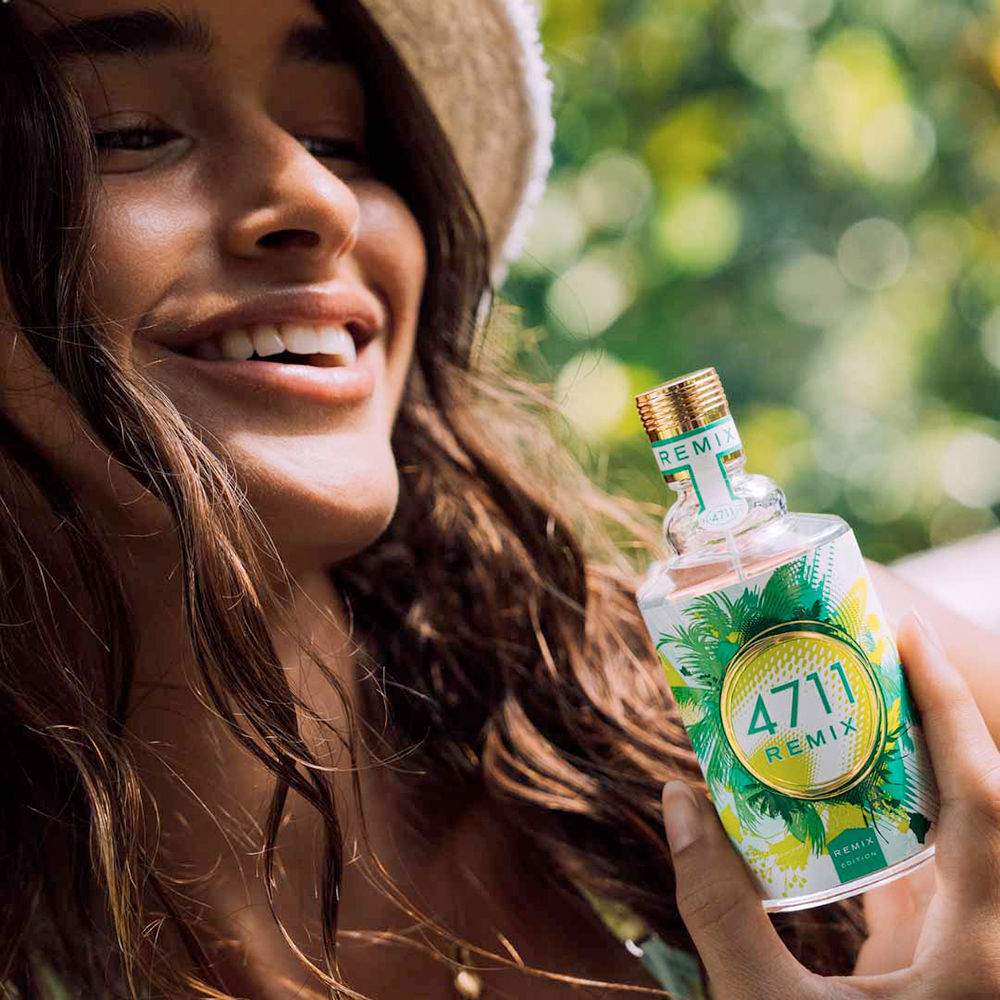4711 Remix Green Oasis eau de cologne vaporizador 100 ml