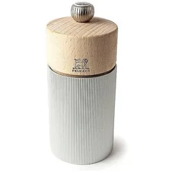 Peugeot Salzmühle Line, Pfeffermühle + Salzmühle, Grau, Braun